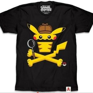 Johnny Cupcakes Detective Pikachu T-Shirt - Large